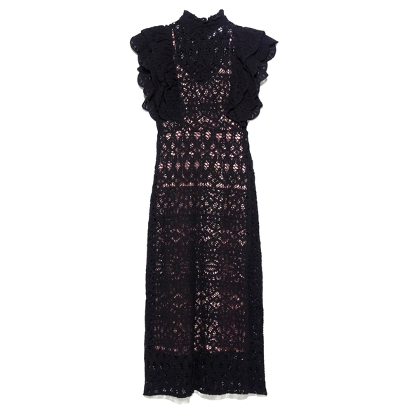 ZARA| Textured Dress - Picture 3 of 11